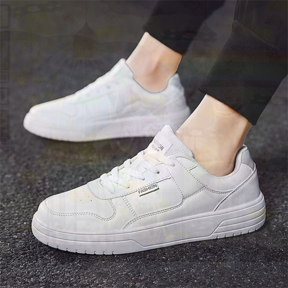 Collectible Vintage Golf Balls - Sepatu Kulit PU dengan Dasi 41