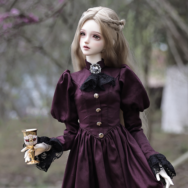 Vintage Collectible Toys - Boneka Elina BJD 1/3 Wanita Elegan