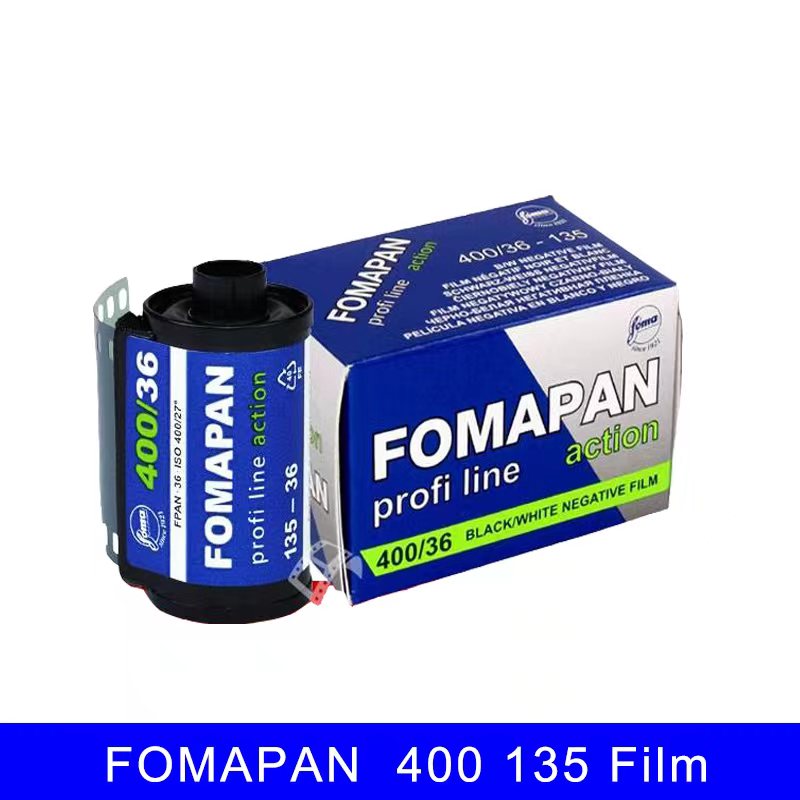 Film Camera 35Mm - Film Hitam Putih Fomapan 400 Action