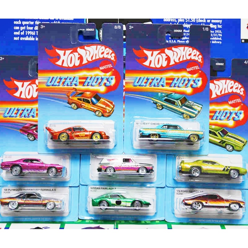 Mattel Collectible & Vintage Dolls - Mattel Hot Wheels 1/64 Set Kartu