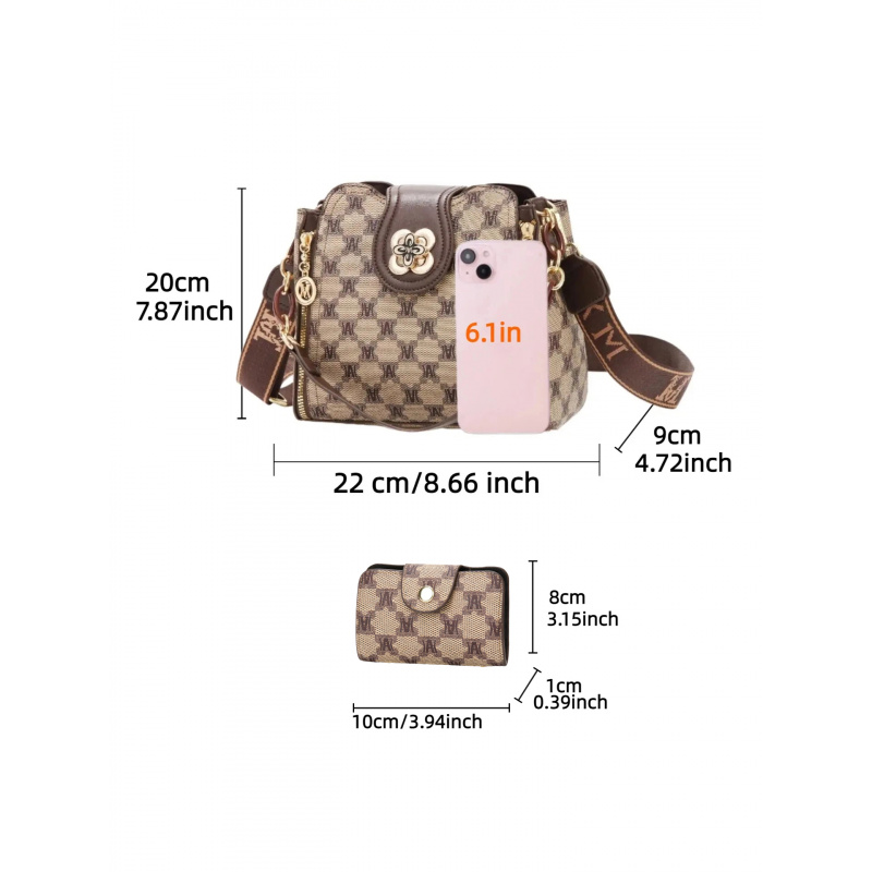 Tas selempang bermotif huruf v - Vintage Zipper ulasan dan harga
