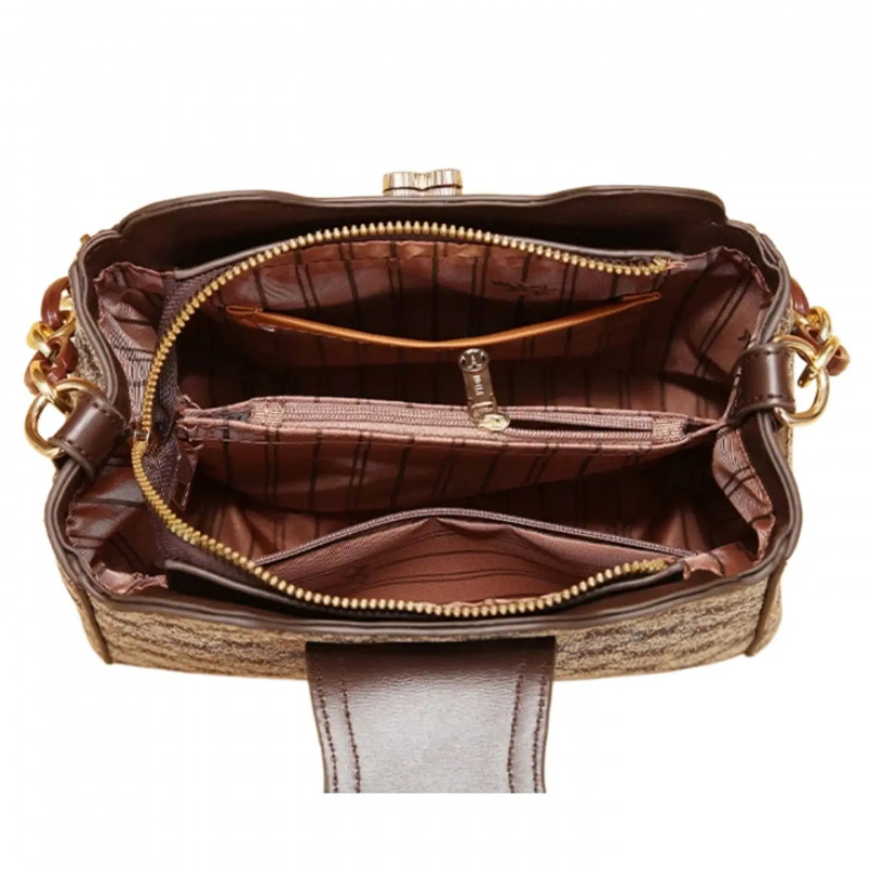 Tas selempang bermotif huruf v - Vintage Zipper ulasan dan harga