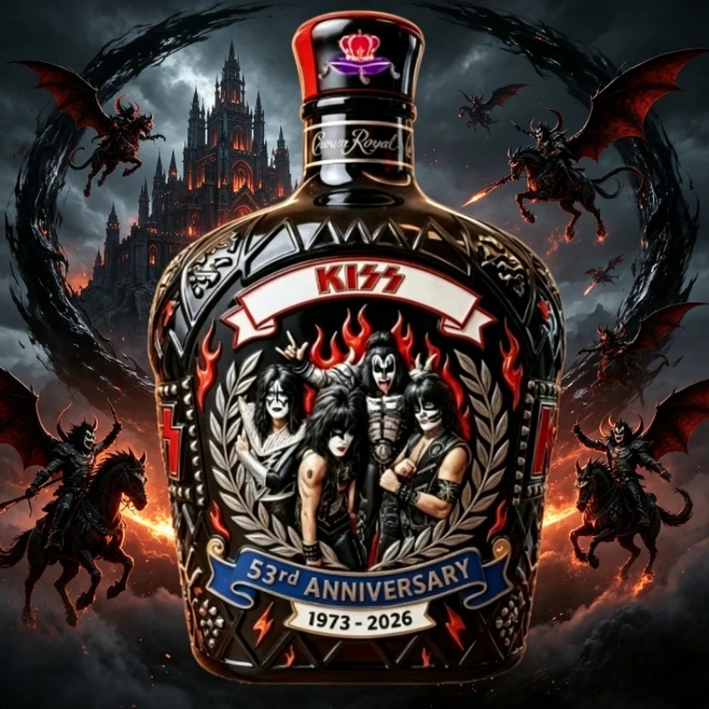 YING-KISS Band Whiskey Decante - Vintage Collectible Liquor Bottles ulasan dan harga