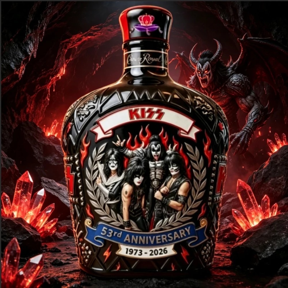 YING-KISS Band Whiskey Decante - Vintage Collectible Liquor Bottles ulasan dan harga