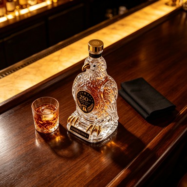 Botol Minuman Kristal Elang Vi - Vintage Collectible Liquor Bottles ulasan dan harga