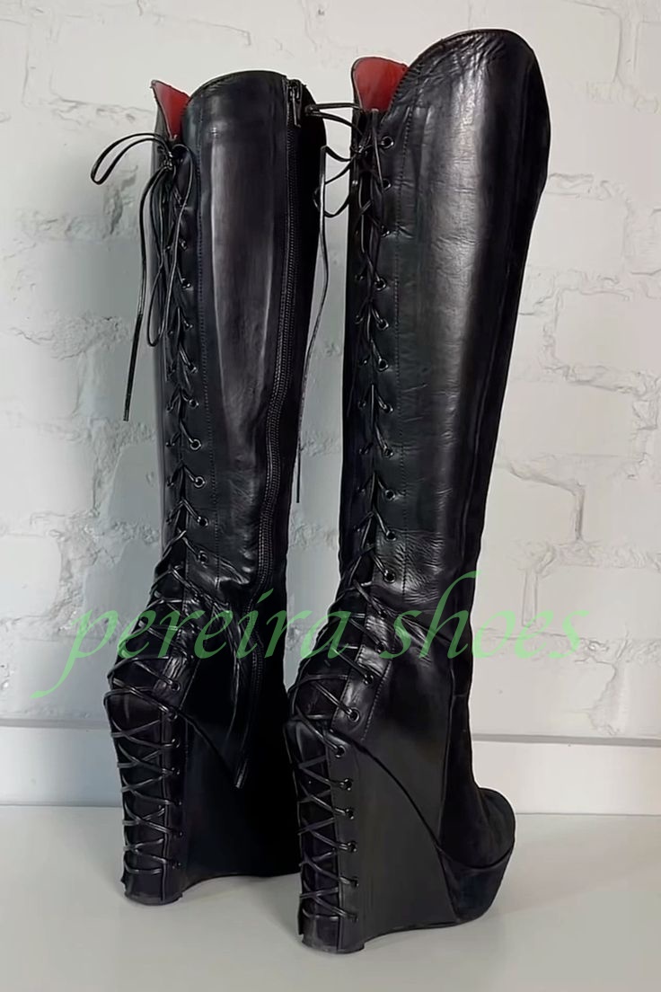 Sepatu Boots Wanita Model Plat - Vintage Zipper ulasan dan harga