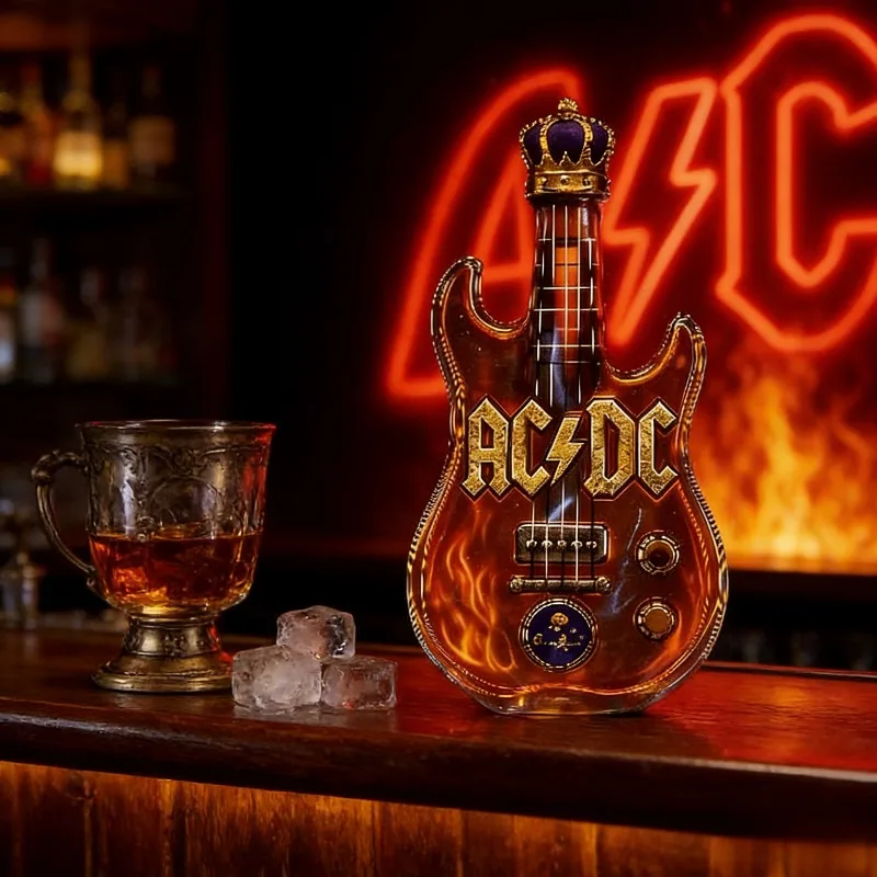 Botol Wiski Bentuk Gitar Elekt - Vintage Collectible Liquor Bottles ulasan dan harga