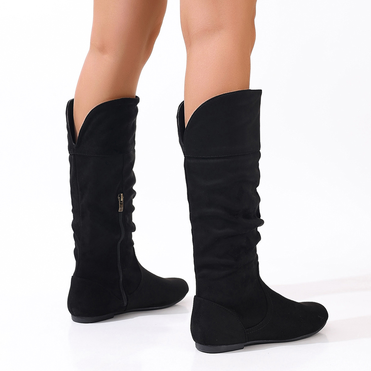 Sepatu Bot Wanita Model Vintag - Vintage Zipper ulasan dan harga