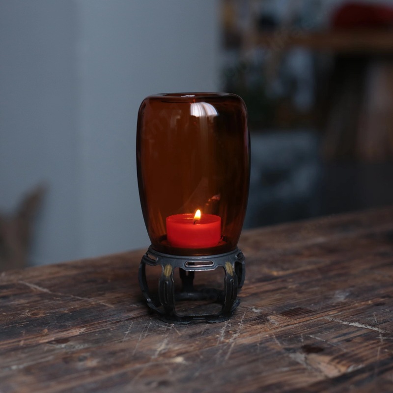 Tempat Lilin Kaca Antik Dekora - Collectible Vintage Lamps ulasan dan harga