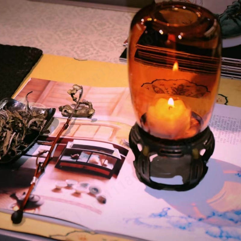 Tempat Lilin Kaca Antik Dekora - Collectible Vintage Lamps ulasan dan harga