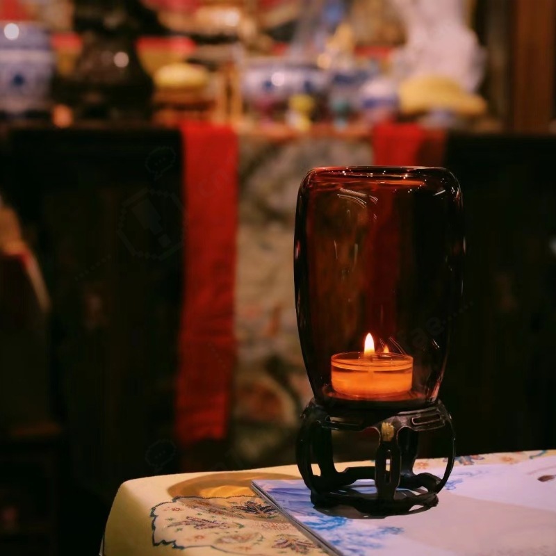 Tempat Lilin Kaca Antik Dekora - Collectible Vintage Lamps ulasan dan harga