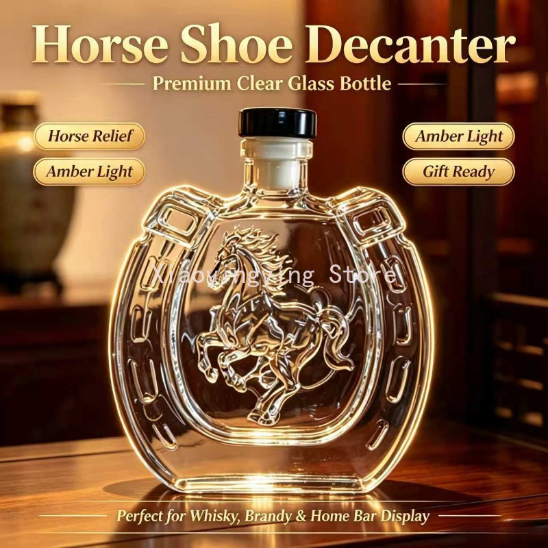 Dekanter Anggur Kaca Berukir K - Vintage Collectible Liquor Bottles ulasan dan harga